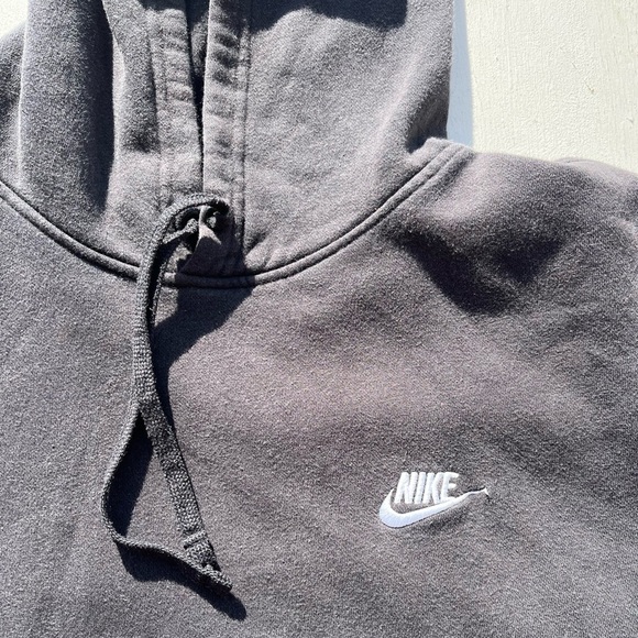 Nike Other - Men's Nike Hoodie Black Swish Logo 2XL Pocket Pullover Cotton Streetwear Active